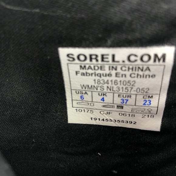 Sorel | Grey Phoenix Zip Boot Waterproof Leather - Picture 5 of 6